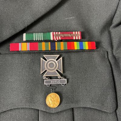 2 US ARMY Uniform Jackets Form the 1980's 