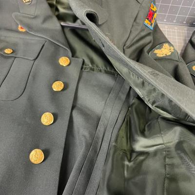 2 US ARMY Uniform Jackets Form the 1980's 