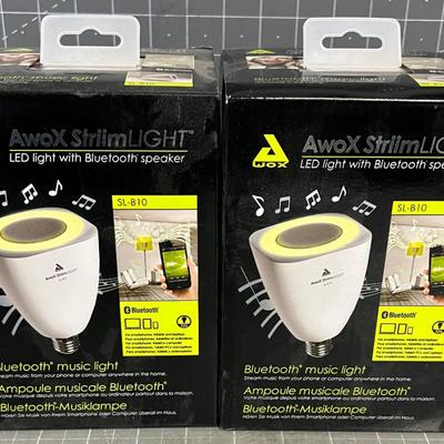 LED Light with Blue Tooth Speaker (2) 