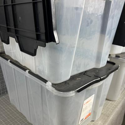 4 Clear with Lid Attached TUBS 