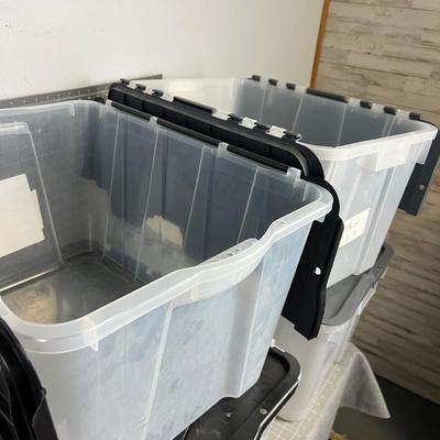 4 Clear with Lid Attached TUBS 