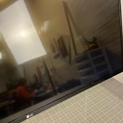 LG Television  No Stand NO remote 49" 