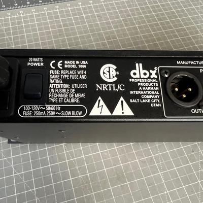 DBX Compressor - Sound Board