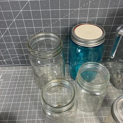 JARS! Canning, Pitcher, Mill etc. (8) 