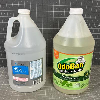 Gallon of Alcohol and OdoBan 