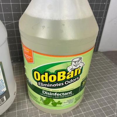 Gallon of Alcohol and OdoBan 