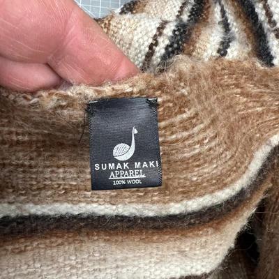Sumak Maki Alpaca or Lama PONCHO 