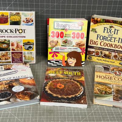 Cook Books,  Mostly NEW