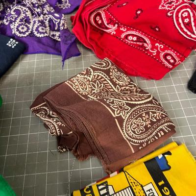 Large lot of Bandanas 