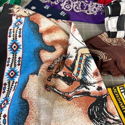 Large lot of Bandanas 
