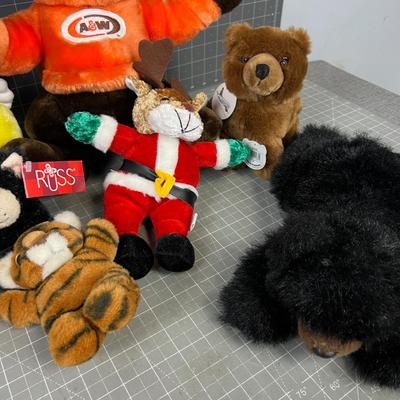 Stuffed Animals including Collectible A & W Bear