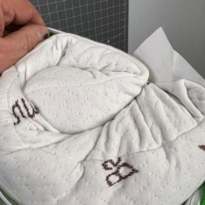 BAMBOO Pillow and a FLEECE Throw, NEW 