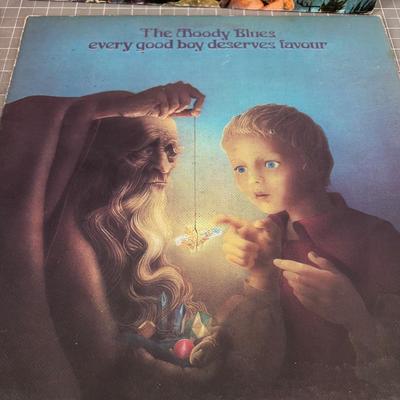 (4) MOODY BLUES Albums