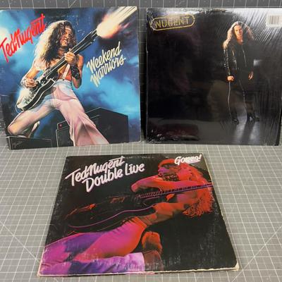 (3) TED NUGENT Albums