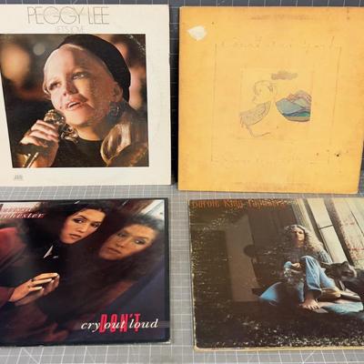 (4) Female Artists: Peggy, Joanie, Melissa &  Carole King 