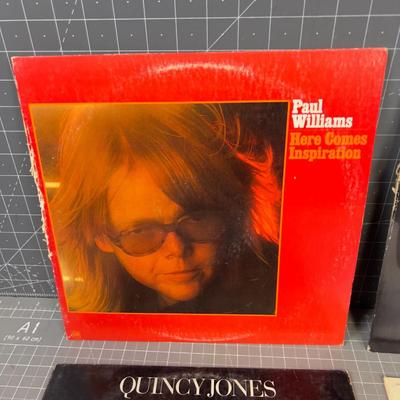(4) Male Artists; Paul Williams, Lindsay Buckingham, Quincy, Leon  
