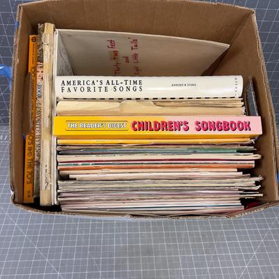 Box of Sheet Music 