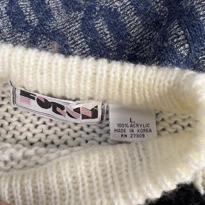 (4) Sweaters 