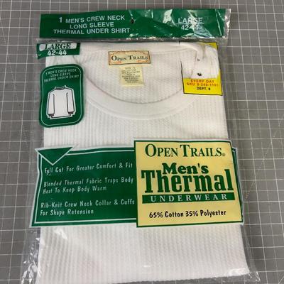 Men's Thermo Underwear TOP Only NEW 