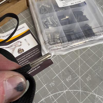 CRIMPING Kit for Metal Tips on Shoe Laces 