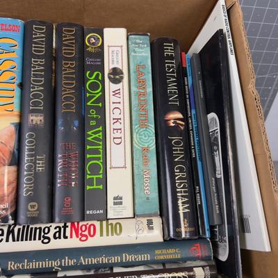 Box of Book; Novels and Informational 