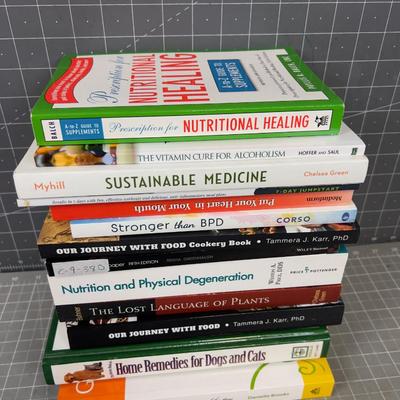 Wholistic FOOD Medicine Books STACK