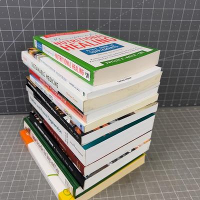 Wholistic FOOD Medicine Books STACK