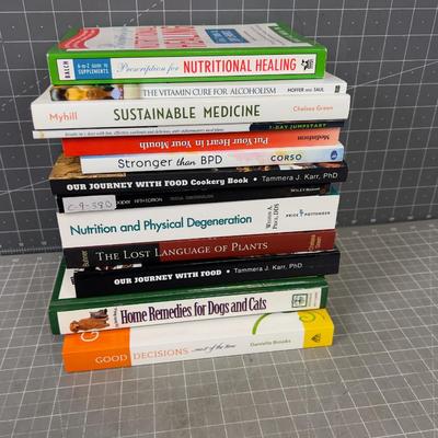 Wholistic FOOD Medicine Books STACK
