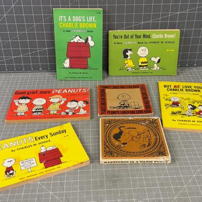 Collection of VINTAGE PEANUTS  Books 