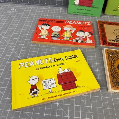 Collection of VINTAGE PEANUTS  Books 
