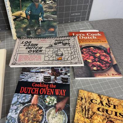 Dutch Oven Cast Iron Cooking Cook BOOKS