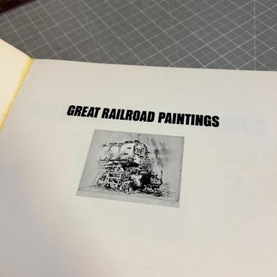 Rail Road Books, Paintings and Picture