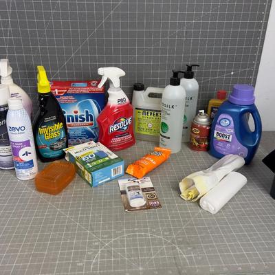 Cleaning and Such. Soaps Etc. 