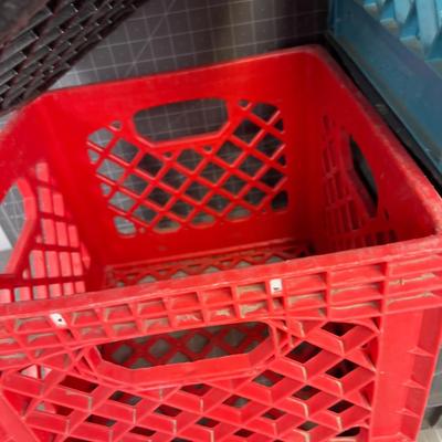 4 Milk Crates 