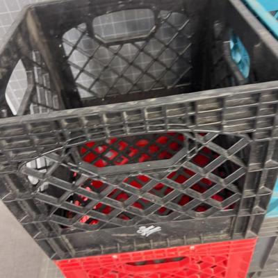 4 Milk Crates 