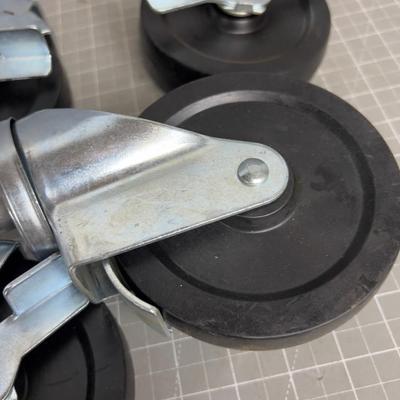 Heavy Duty Caster Set NEW 5" 