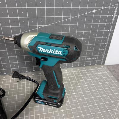 MAKITA Drill & Impact Driver, with Charger