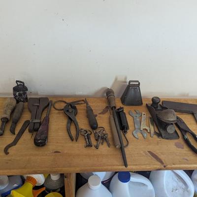 Vintage Hand Tools Keys Lot 6