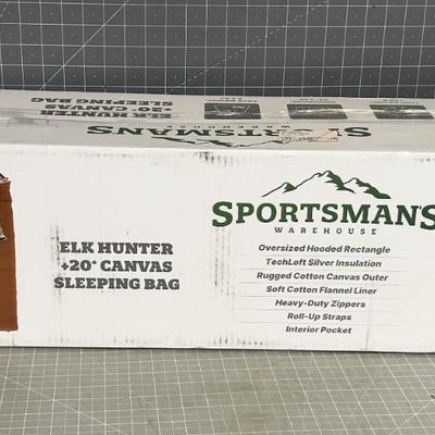 Sportsman's ELK Hunter NEW SLEEPING BAG! 