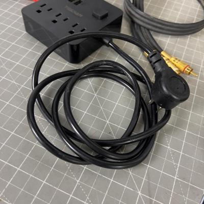 Cable Lot, Speaker, HDMI, Power etc. 