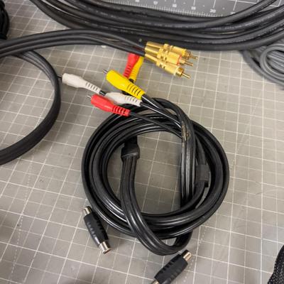 Cable Lot, Speaker, HDMI, Power etc. 