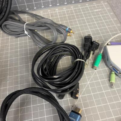 Cable Lot, Speaker, HDMI, Power etc. 