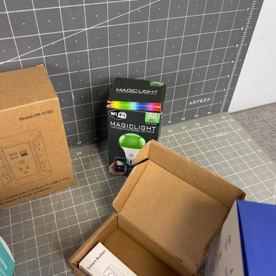 WIFI Controlled Products; Door Bell, Camera and Light Bulb