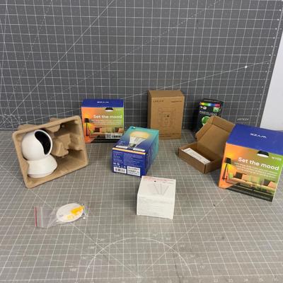 WIFI Controlled Products; Door Bell, Camera and Light Bulb