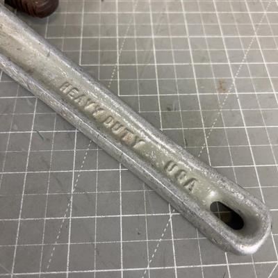 14 Inch Aluminum Pipe Wrench, MADE IN AMERICA