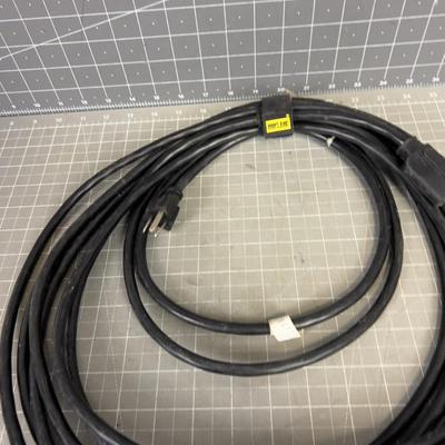 Plug Multiplier and Black Extension Cords 