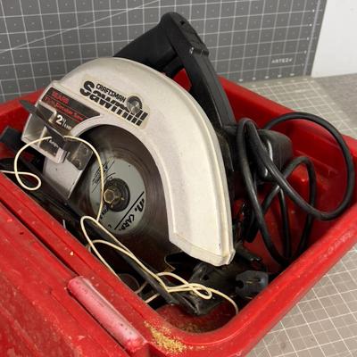 Craftsman Circular Saw With Case