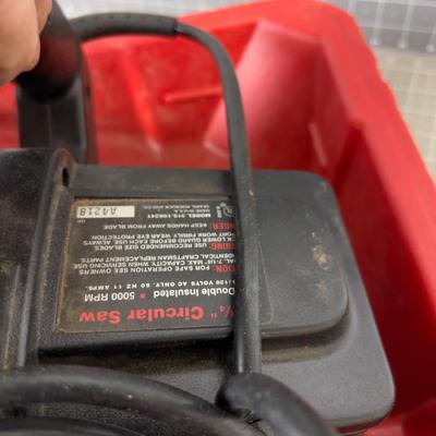 Craftsman Circular Saw With Case