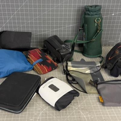 Whole Pile of Container Bags, Various