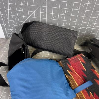Whole Pile of Container Bags, Various